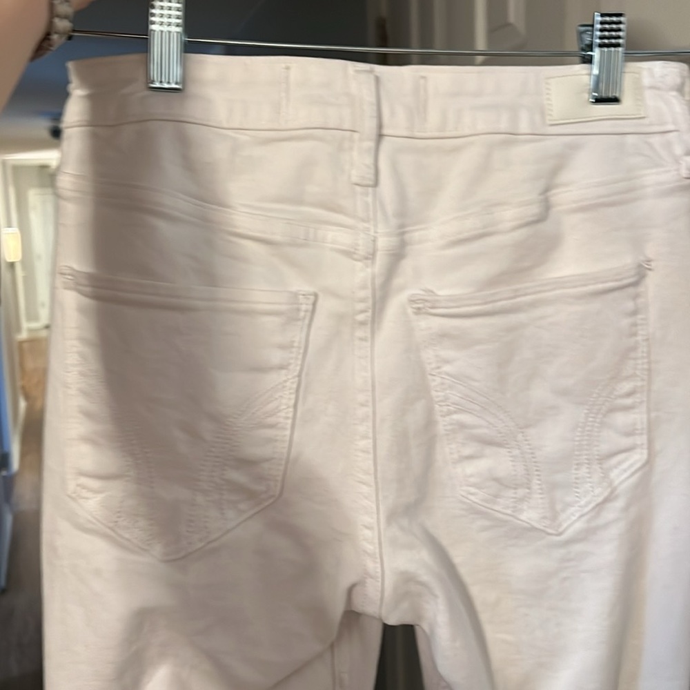 White Hollister High Rise Super Skinny - Picture 3 of 3